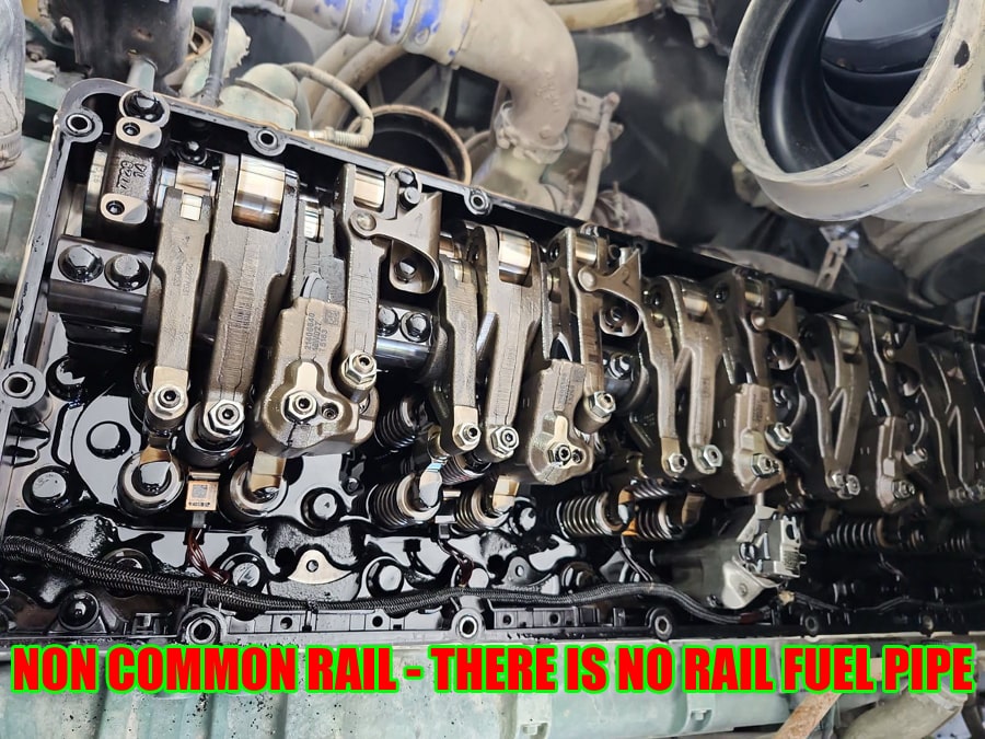 Volvo/Mack Non-Common Rail engine
